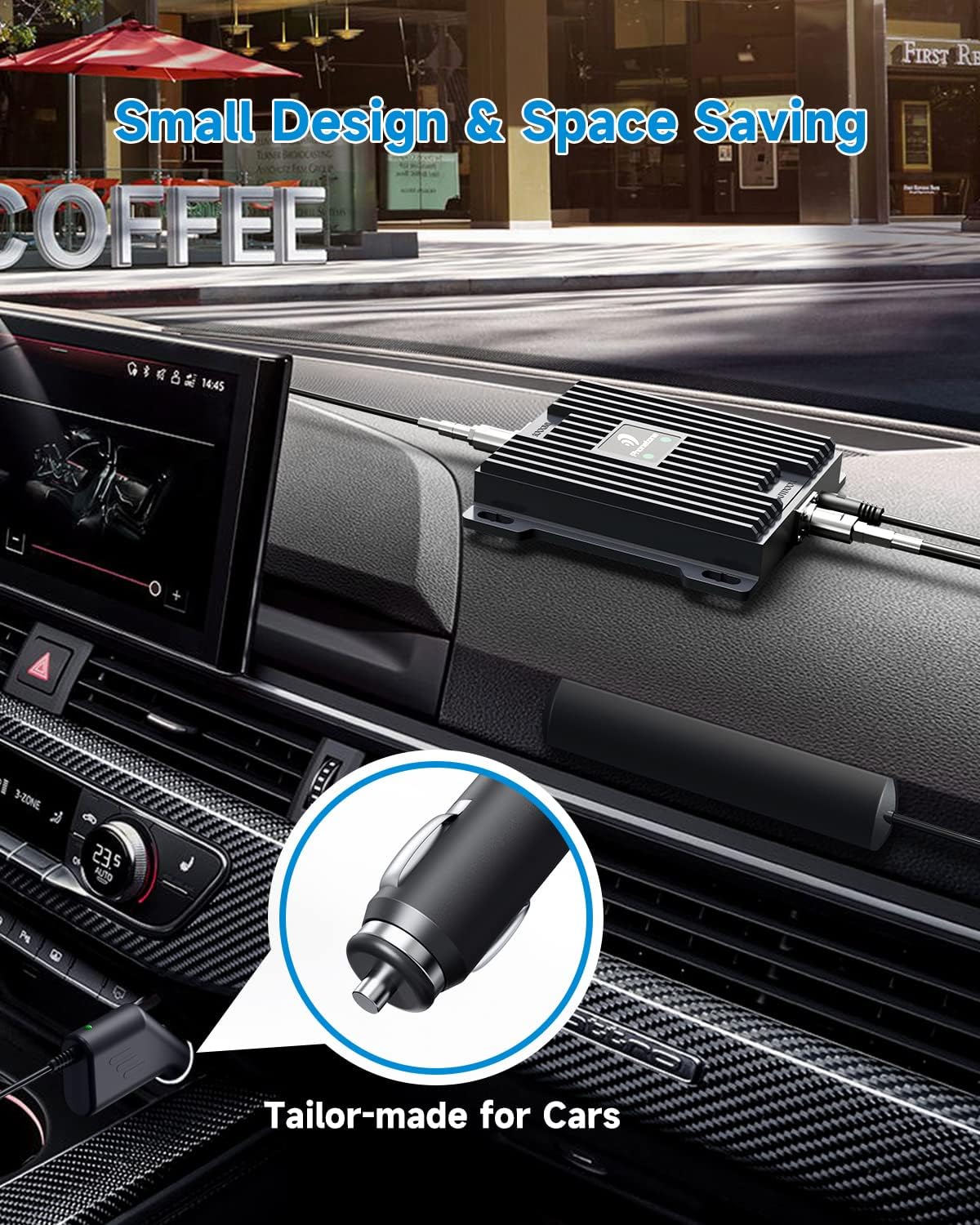 Cell Phone Signal Booster for Cars and SUVs D79940
