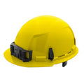 Yellow Type 1 Class E Front Brim Non-Vented Hard Hat B70918
