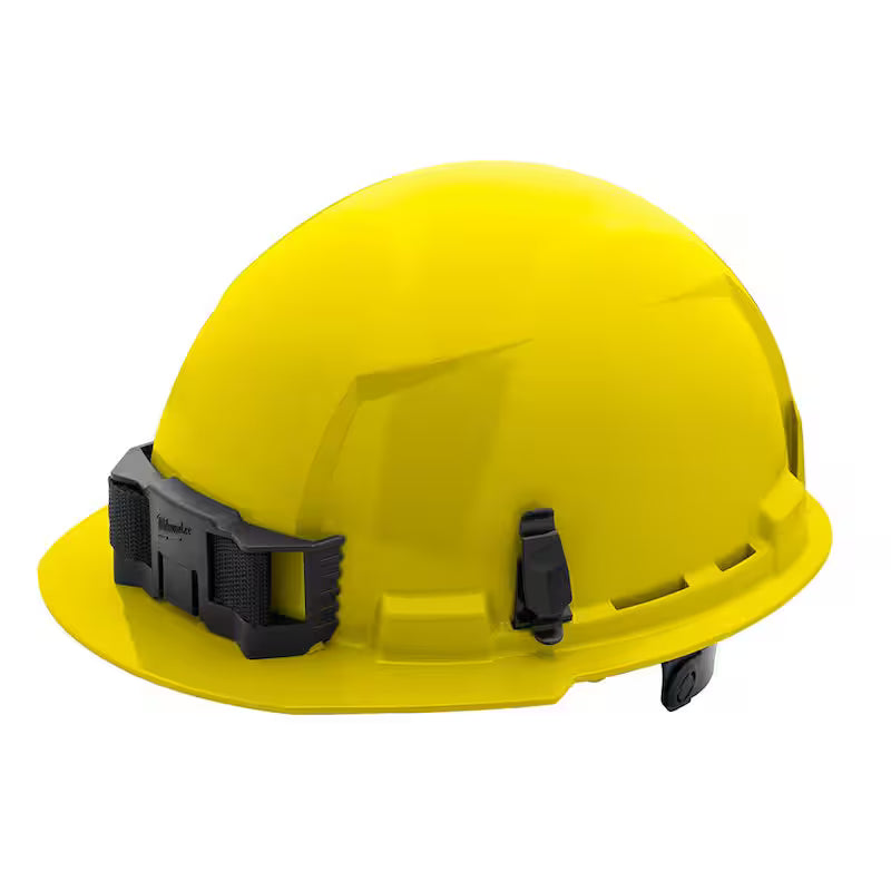 Yellow Type 1 Class E Front Brim Non-Vented Hard Hat B70918