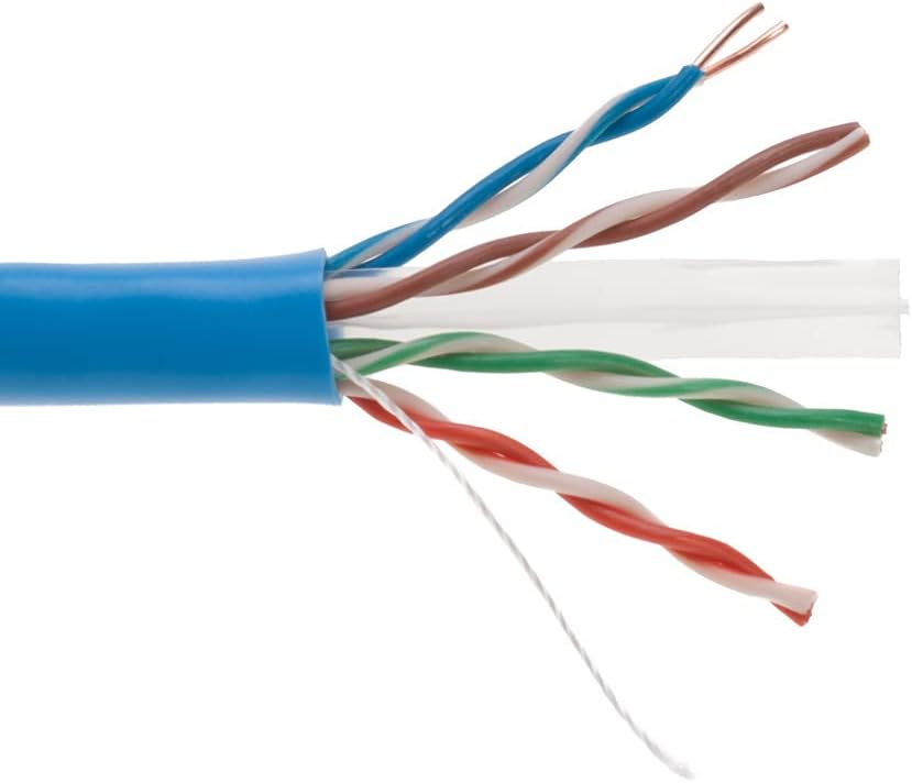 1000ft CAT6 Solid Ethernet LAN UTP 23AWG Network Cable (Blue) X673