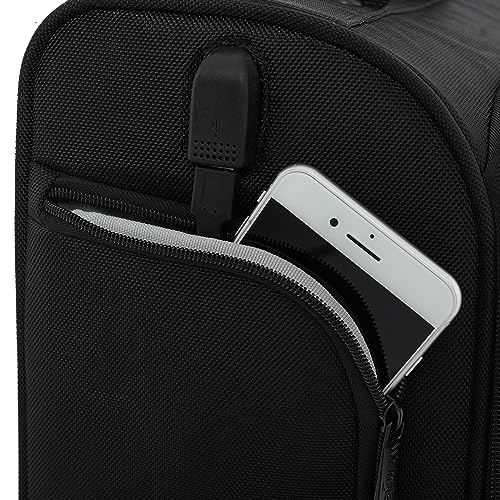 Black 15" Carry-On Luggage D714983