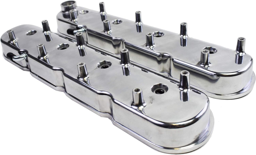 Black Cast Aluminum Valve Covers with Coil Mounts T673057