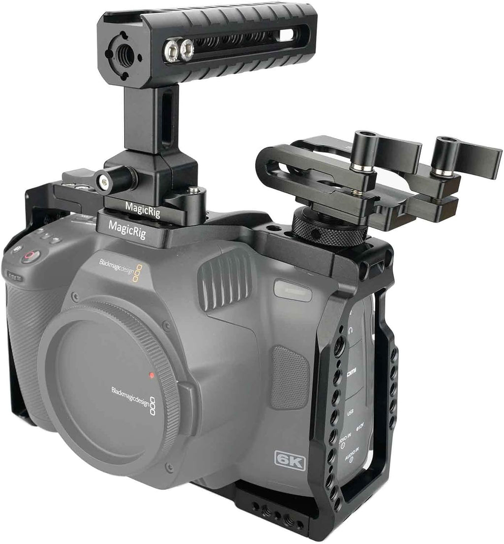 Camera Full Cage with NATO Rail, NATO Top Handle, T5 SSD Mount H2449