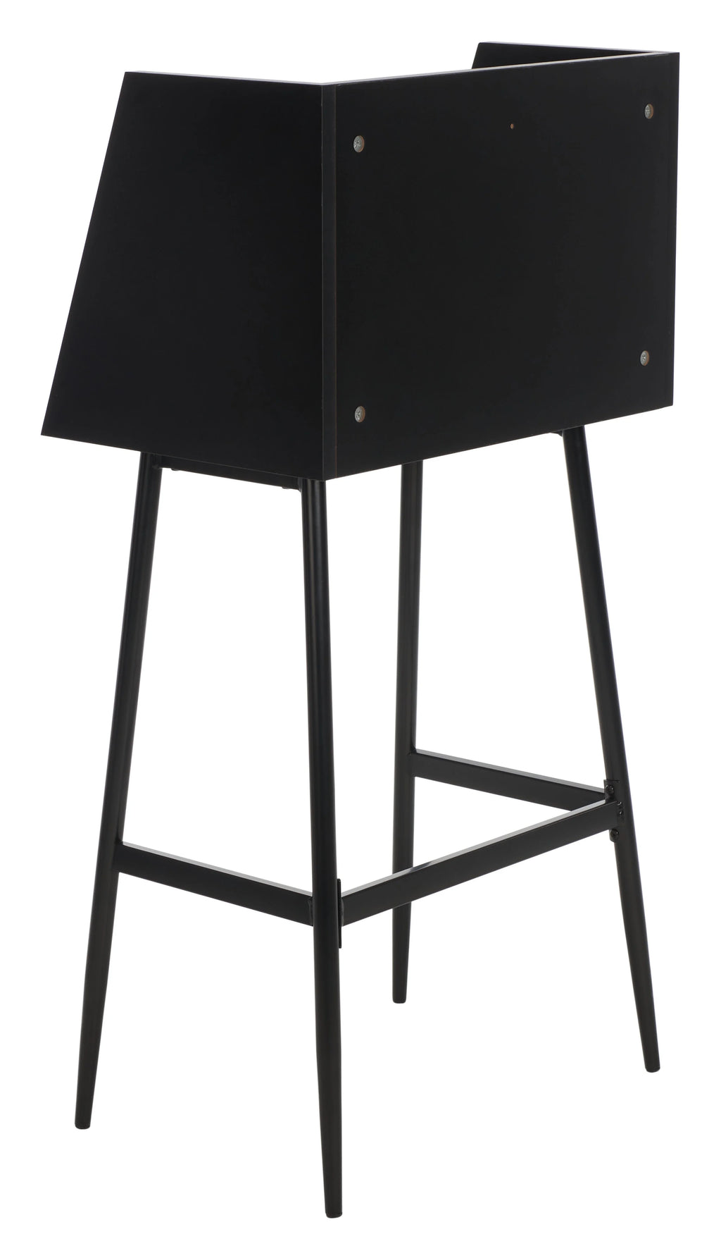 Black Modern Secretary Writing Desk P418907