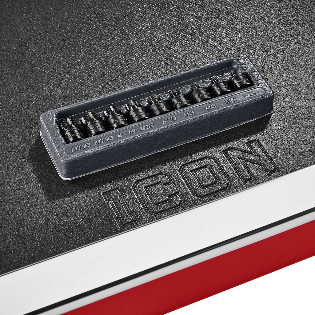 3/8 in. Drive Triple-Square Impact Bit Socket Set, 9-Piece P141