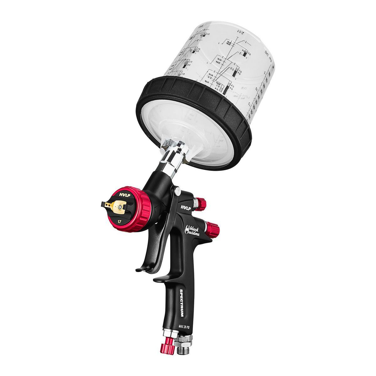 HVLP Gravity-Feed Air Spray Gun P702