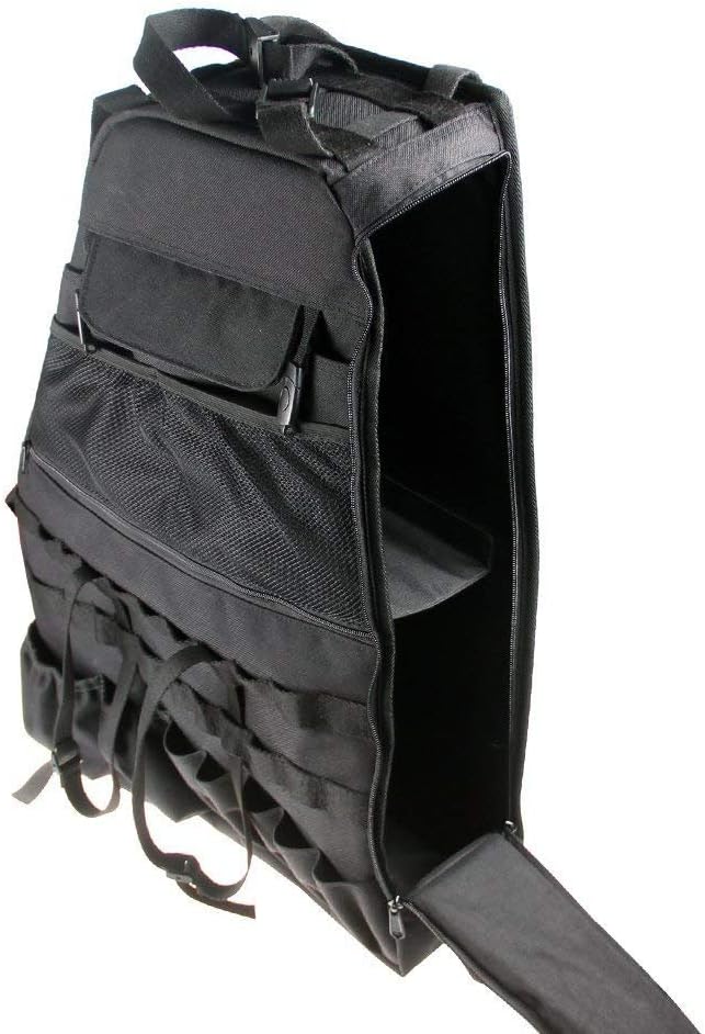 Roll Bar Storage Bag Cargo Cage with Multi-Pockets Organizers Saddlebag Tool Kits Holder Bags (Pack of 2) E75286