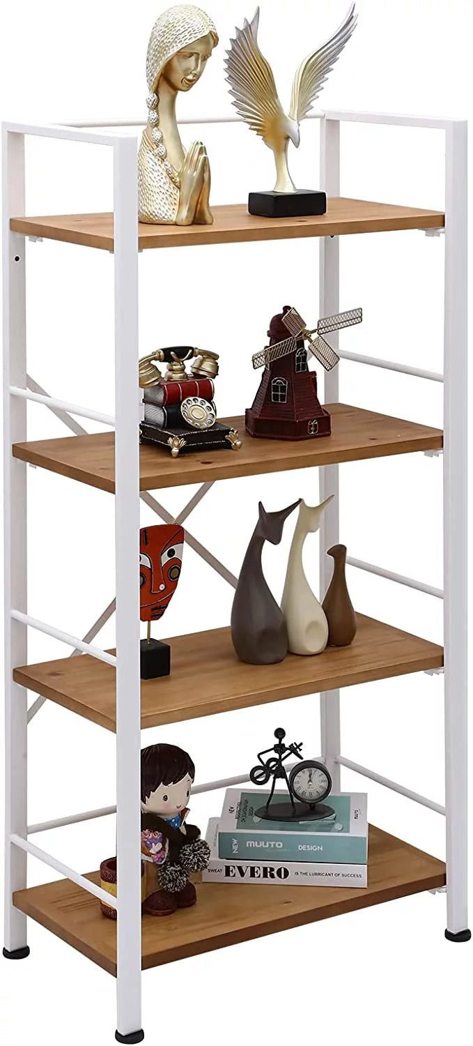 Black 2 Tier Real Wood Bookshelf F71627