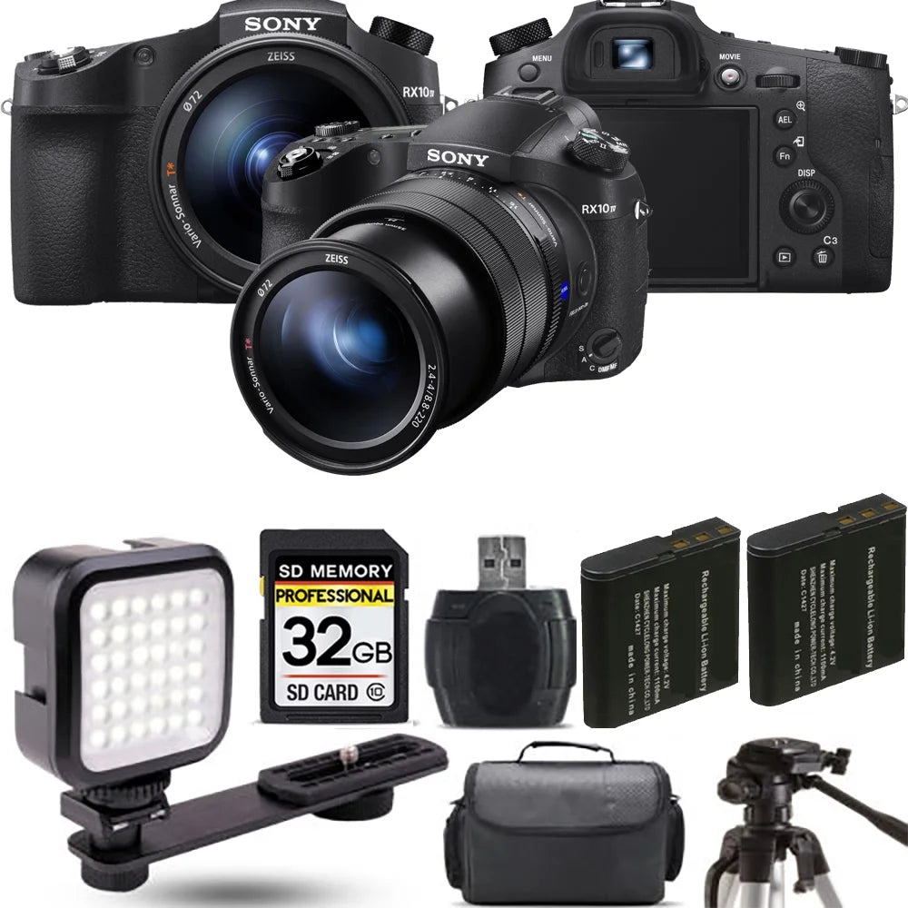32GB Digital Camera with Extra Battery and LED Kit A43199