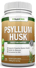 240 Capsules Psyllium Husk Capsules 1450mg Per Serving Double Strength R106165