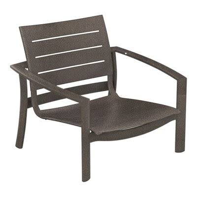 Graphite Aluminum Slat Patio Dining Chair Z2925
