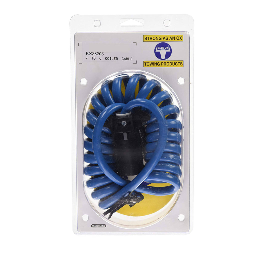 7 to 6 Coiled Electrical Cable D2145