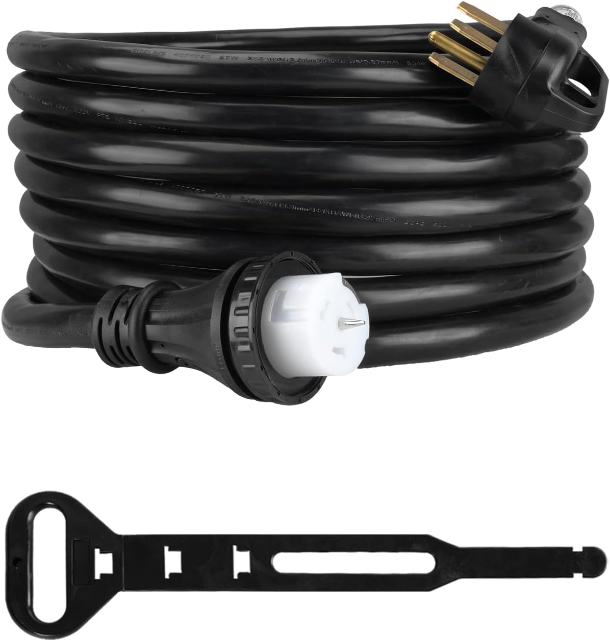 50 Amp Heavy Duty Generator Extension Cord, UL Listed STW Wire with Twist Lock P742