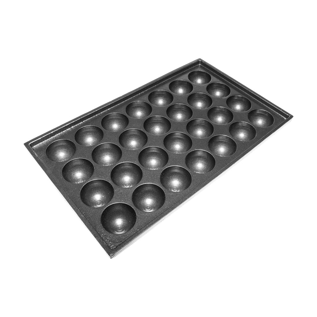 Takoyaki Electric Grill 28 Pcs Nonstick Stainless Steel D2536