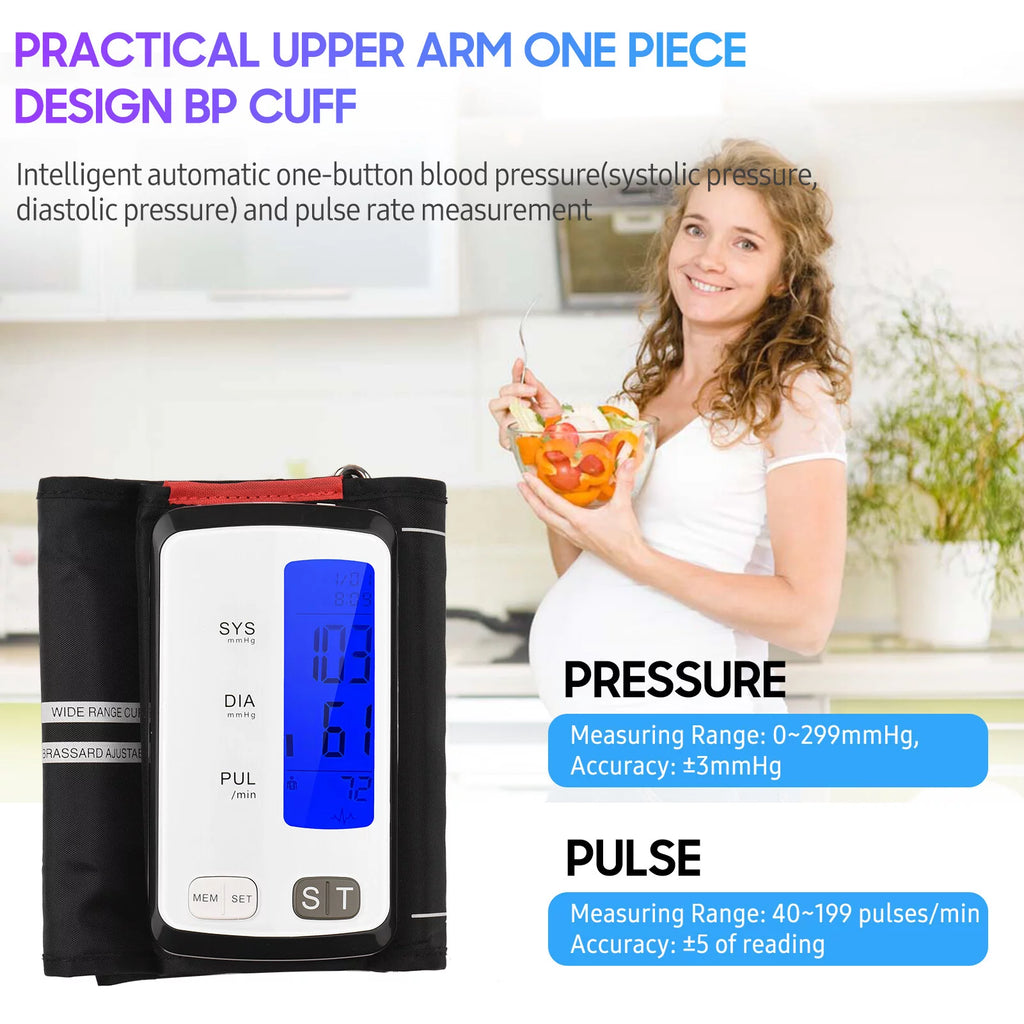 Automatic Upper Arm BP Cuff with 3.2-inch LCD Display J542519
