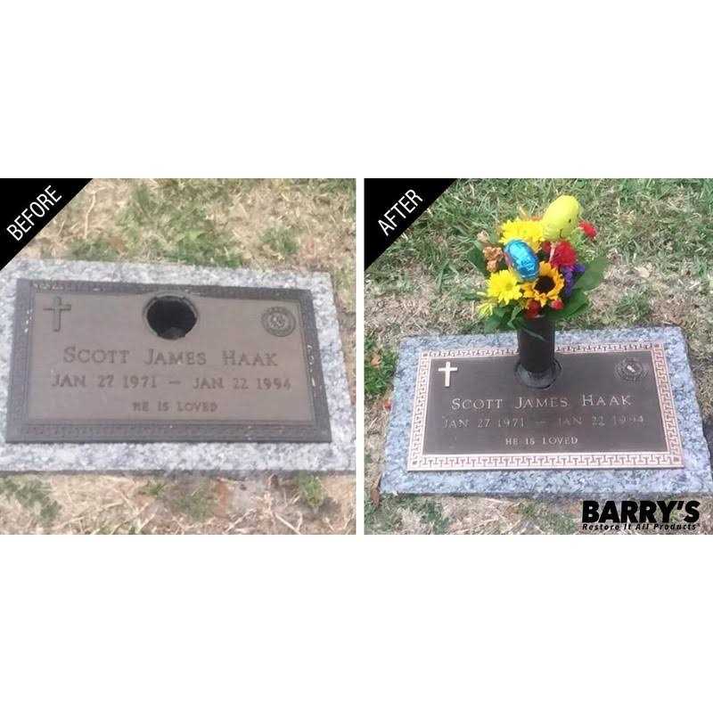 Cemetery Marker Care System A25364