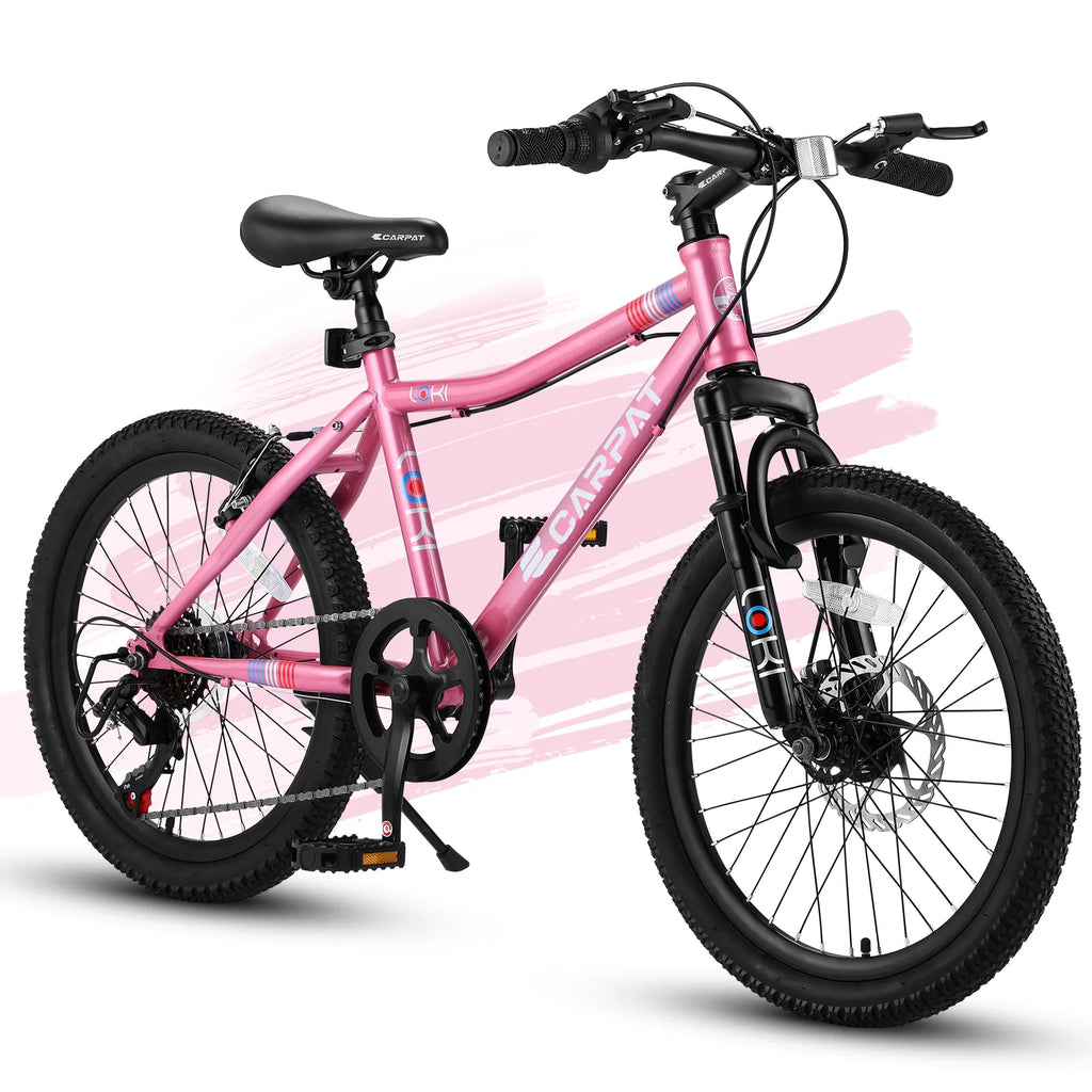 20 Carbon Steel 7-Speeds Kids Mountain Bike E162198
