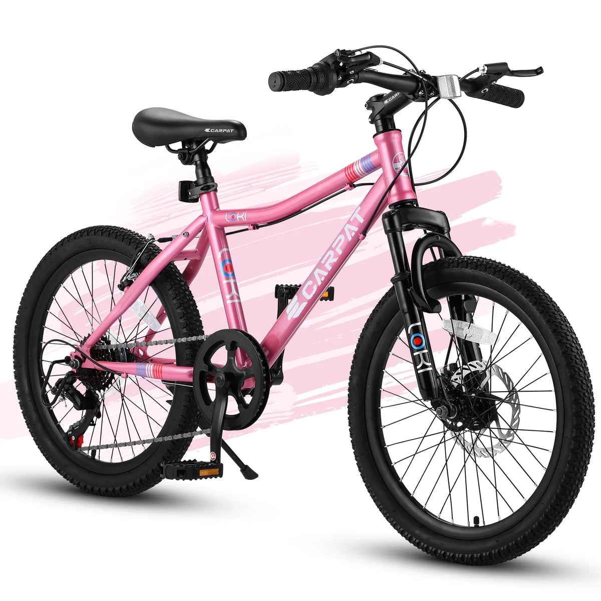 20 Carbon Steel 7-Speeds Kids Mountain Bike E162198