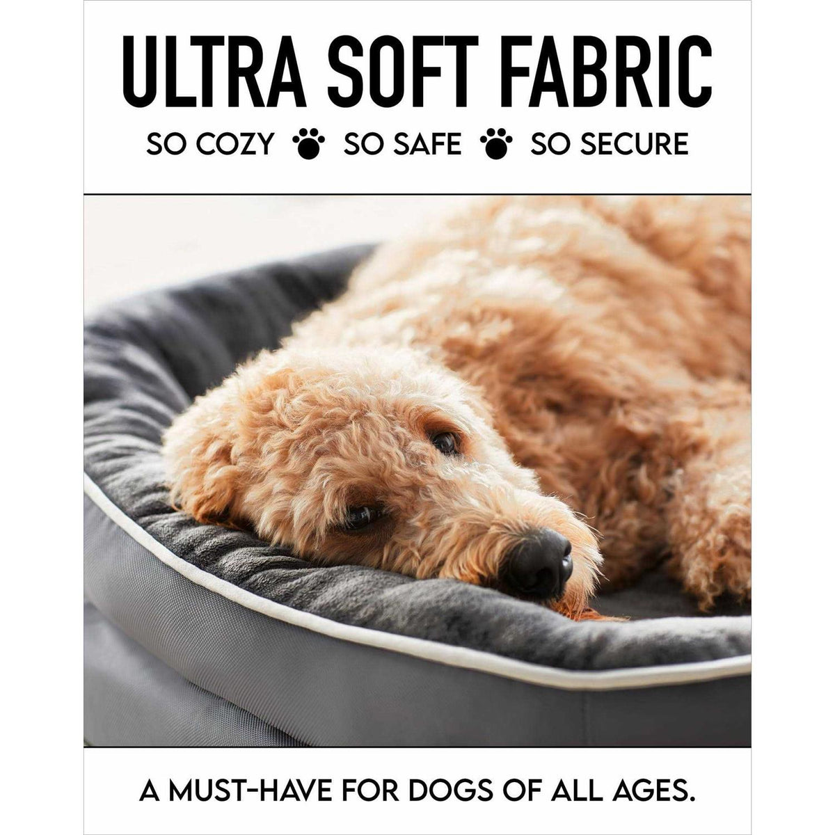 Oversized Orthopedic Dog Bed with Egg Foam Support T45136