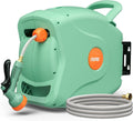 100 FT Wall Mounted Retractable Garden Hose Reel E12185