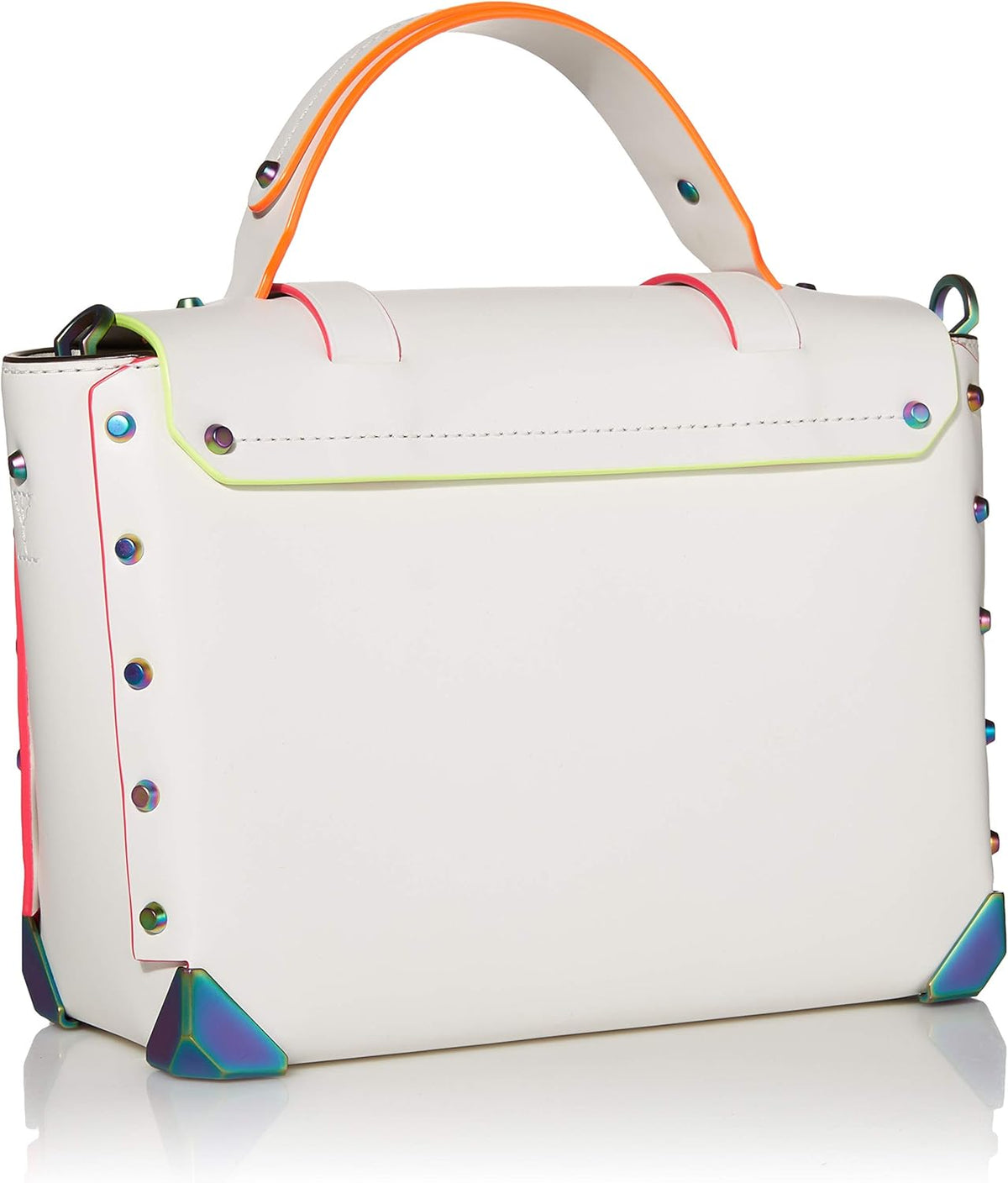 Optic White Medium Top-Handle Satchel Q10884