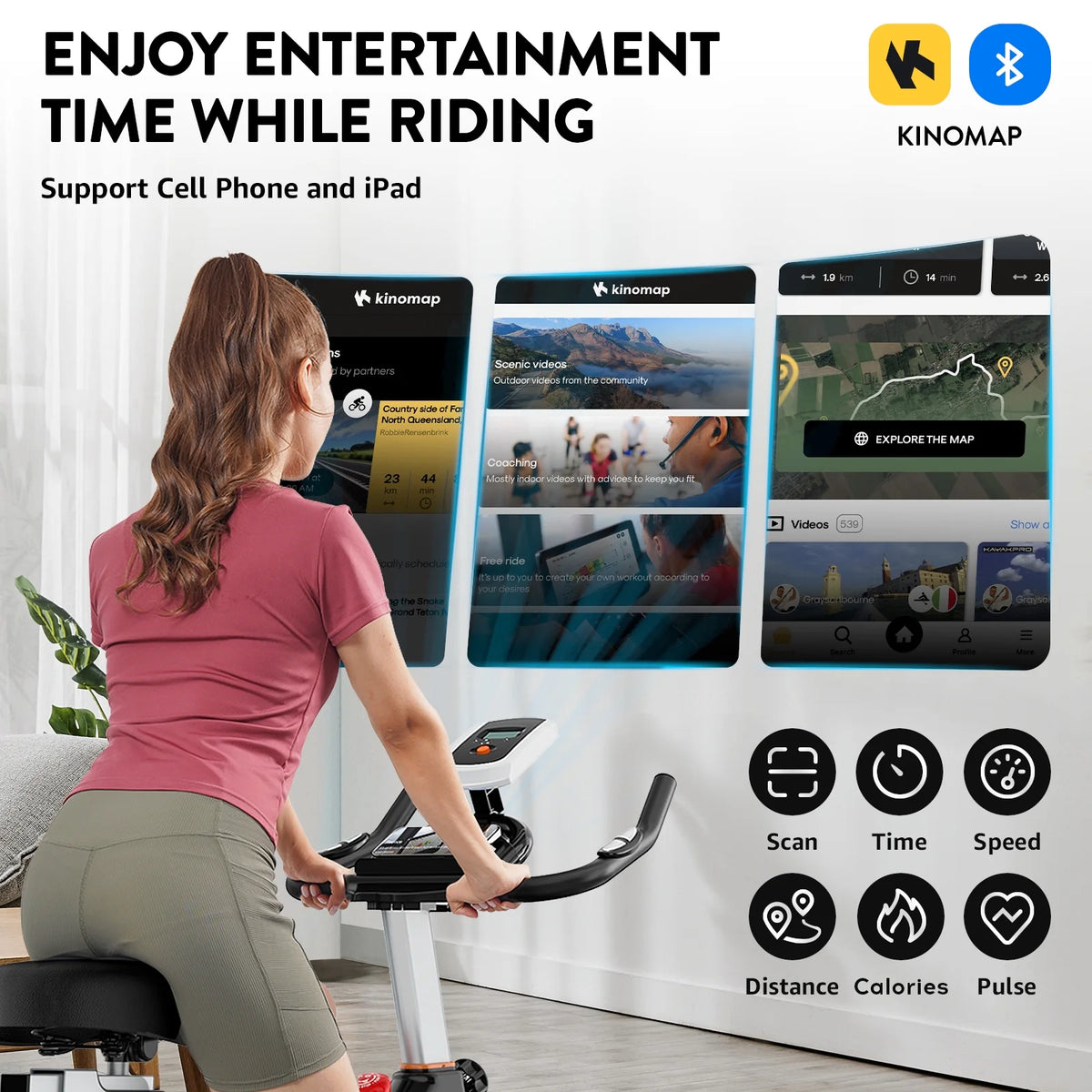 Indoor Cycling Bike Magnetic Resistance L685510