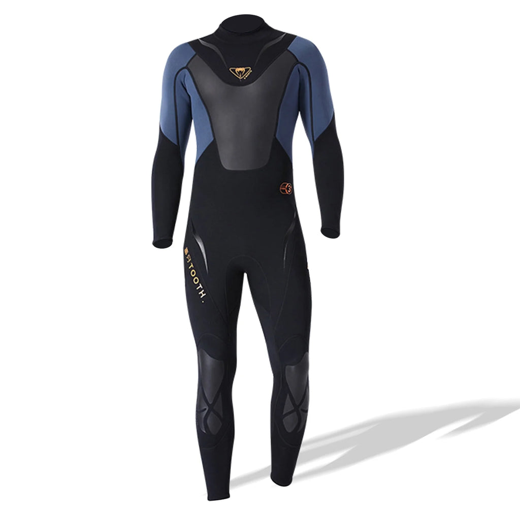 3mm Neoprene Full-body Wetsuit with Back Zipper P352