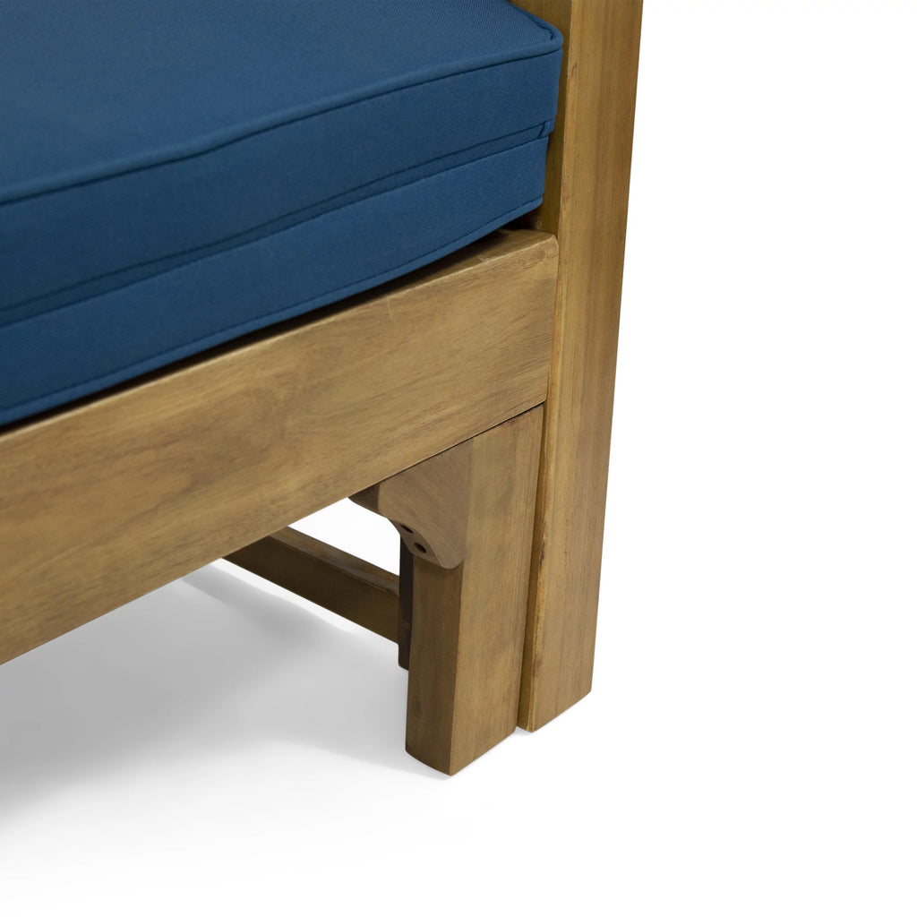 Acacia Wood Extendable Daybed Sofa R9253