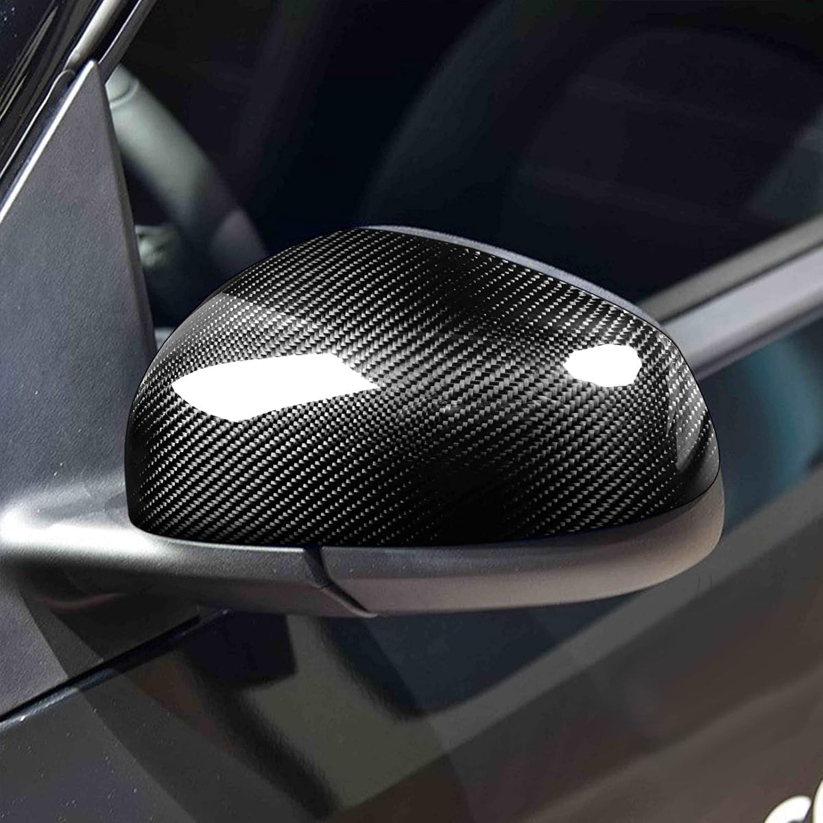 Carbon Fiber Rearview Mirror Cover 1 Pair M323