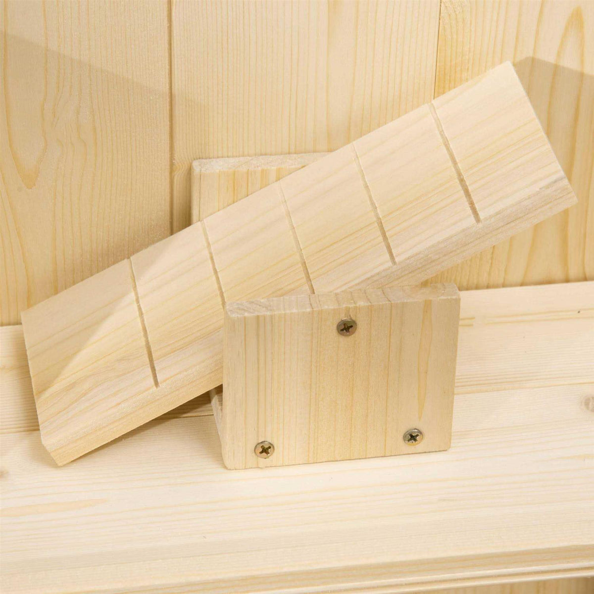 3 Tier Wooden Hamster Cage Small Animal House with Slide O42633