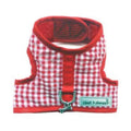 Teacup Gingham Dog Harness Vest T8947