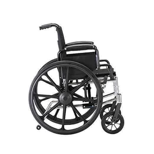 Lightweight Wheelchair with Desk Arms and Footrests X65921