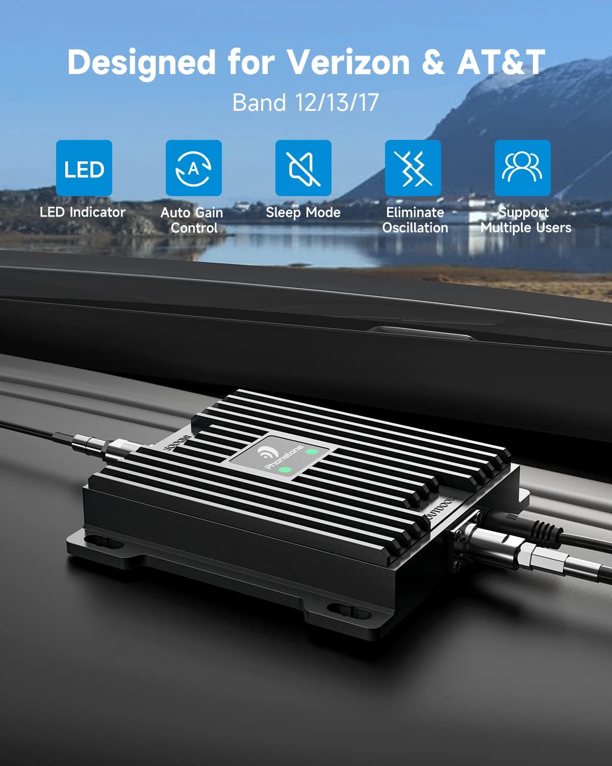 Cell Phone Signal Booster for Cars and SUVs D79940