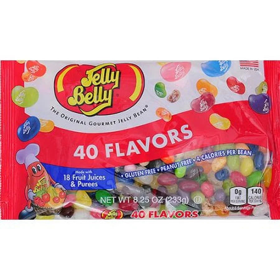 8.25 oz Bag Assorted Flavors Jelly Beans Candy T760