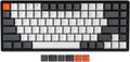 75% Layout 84 Keys Hot-swappable Bluetooth Wireless/USB Wired Mechanical Keyboard with Gateron G Pro Brown Switch Y885067