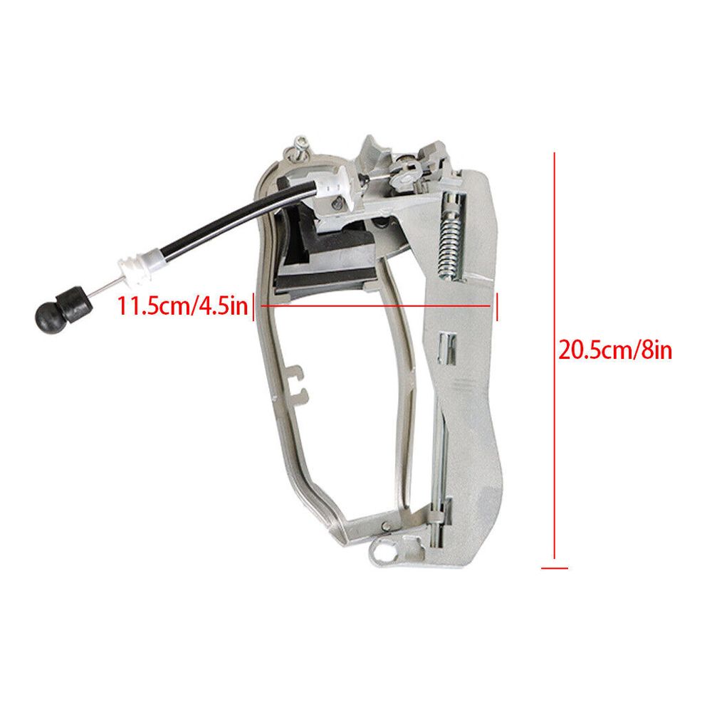 Front Left & Right Side Door Handle Frame Carriers Pair For BMW E53 C5571