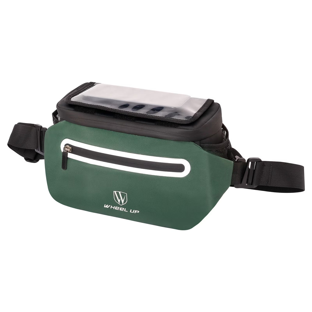 Large Front Storage Bike Handlebar Bag with Touchscreen Phone Holder V729