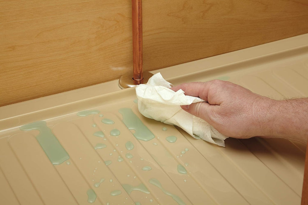 Almond Drip Tray Mat Shelf Liner E74314