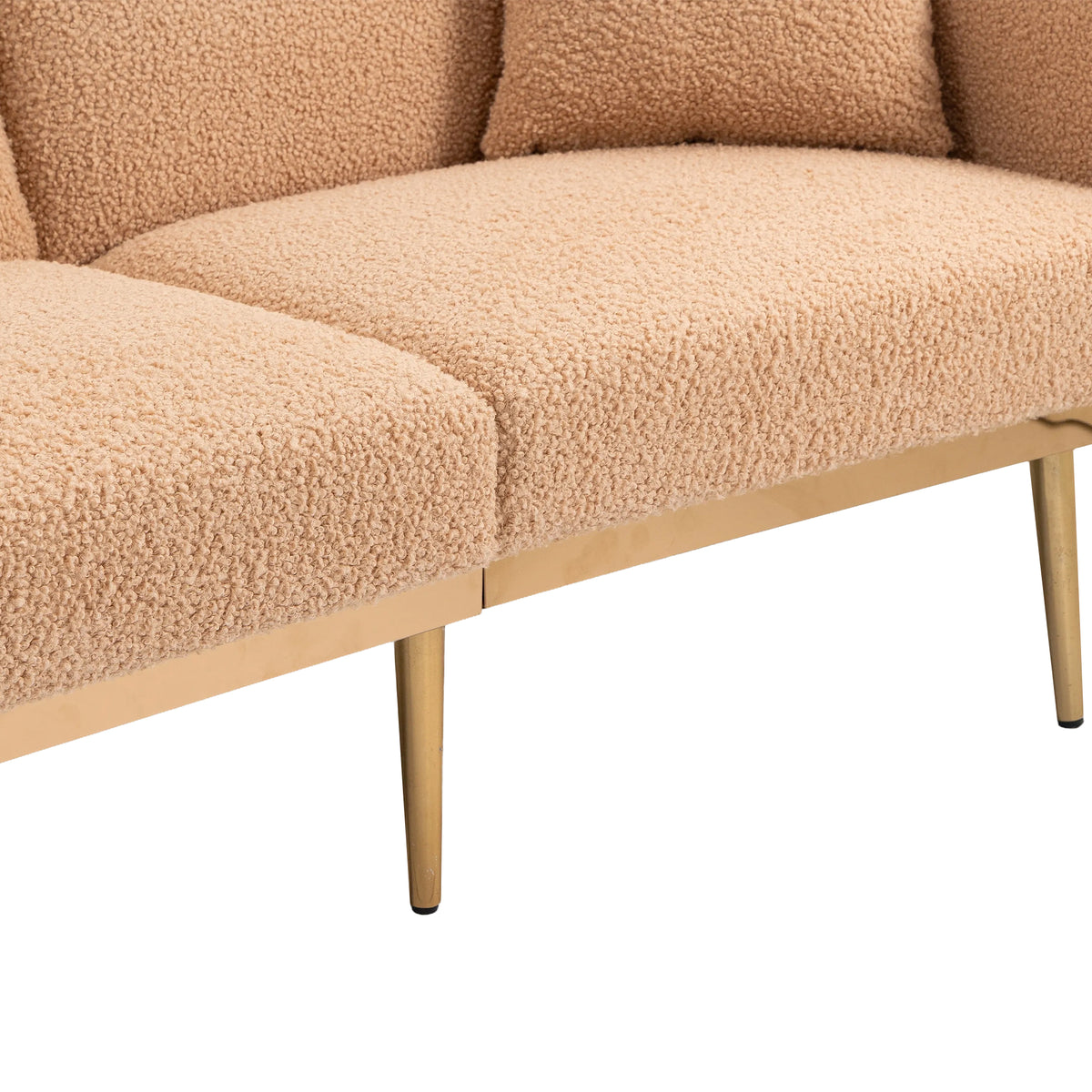 Velvet Sofa with Metal Feet G42889