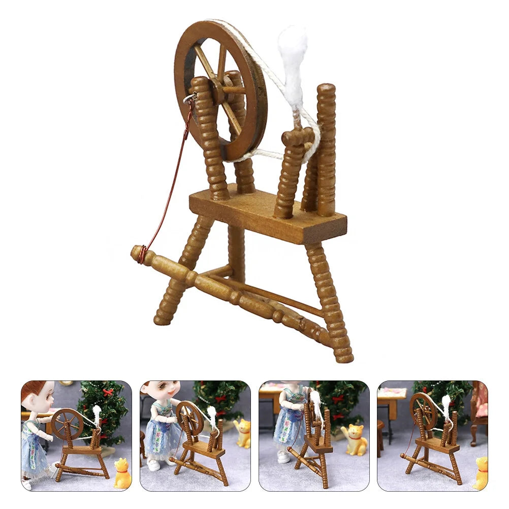 1pc Miniature Textile Making Car Playhouse Furniture Child Toy Q101