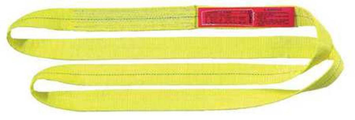 Polyester Web Sling, Type 5, 4in W, 12 Ft P7808