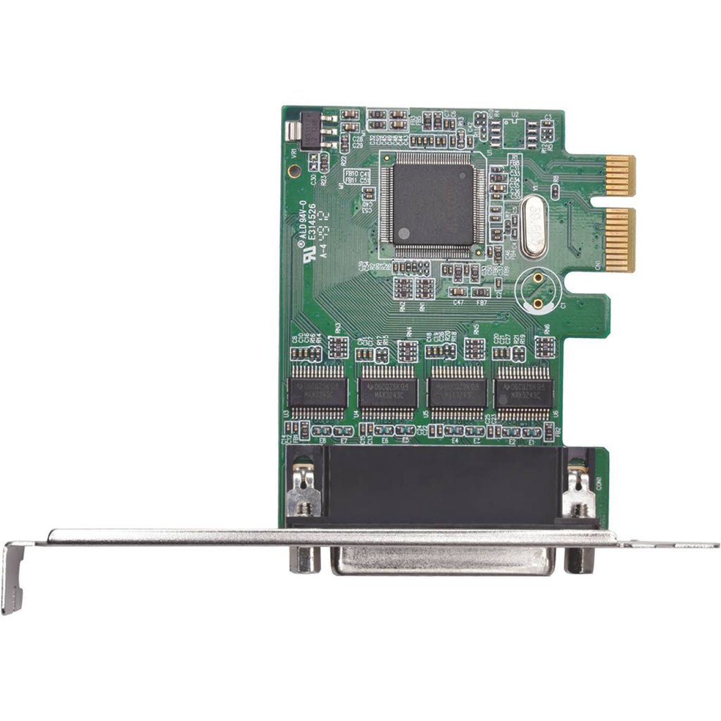 4-Port DB9 RS-232 Serial PCI Express Card with Breakout Cable W382058