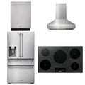 36 Induction Cooktop, Range Hood, Refrigerator, Dishwasher X21950