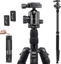 Compact Aluminum Camera Tripod with 360 Degree Ball Head J515