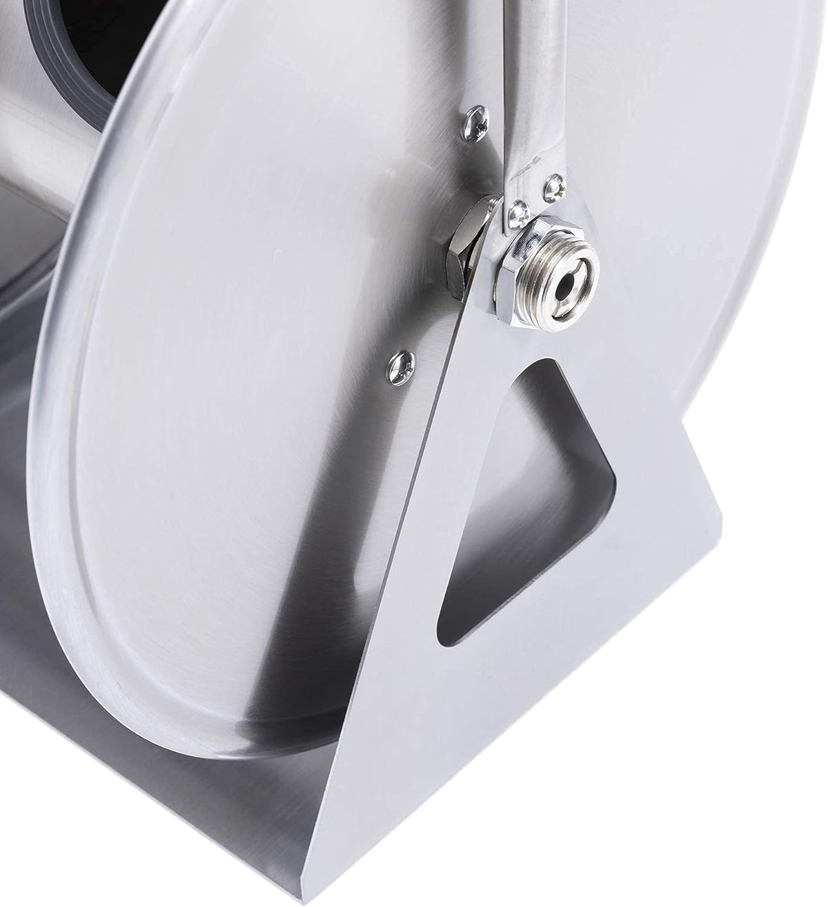 Stainless Steel Hose Reel with Crank J2547