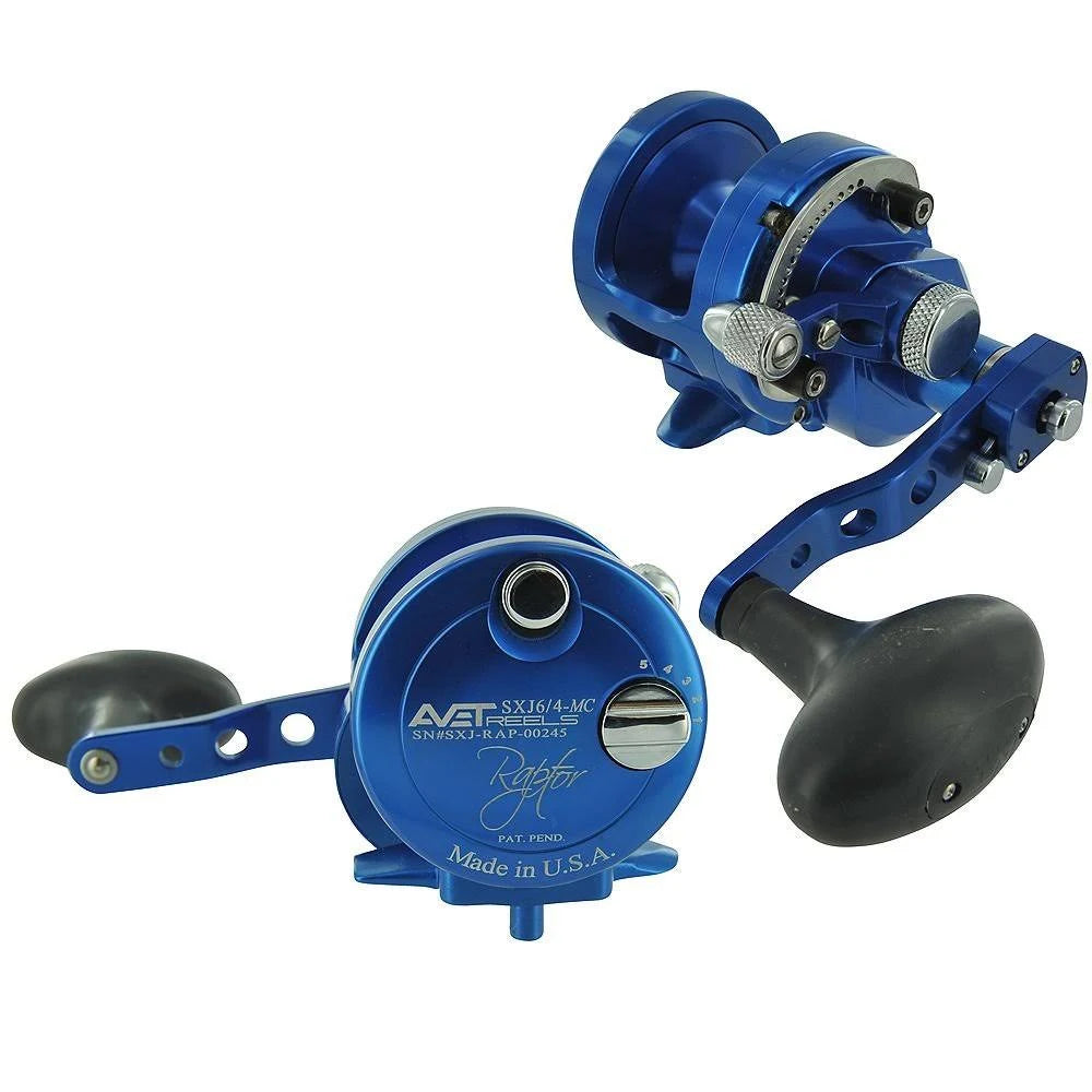 2-Speed Lever Drag Casting Reel Blue C25704