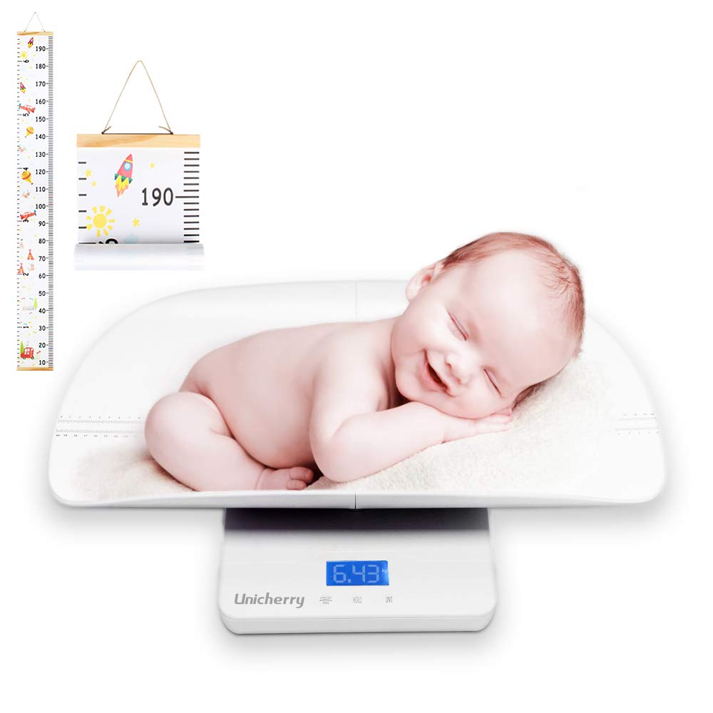 2 in 1 Digital Baby Scale with 4 Weighing Modes Q699