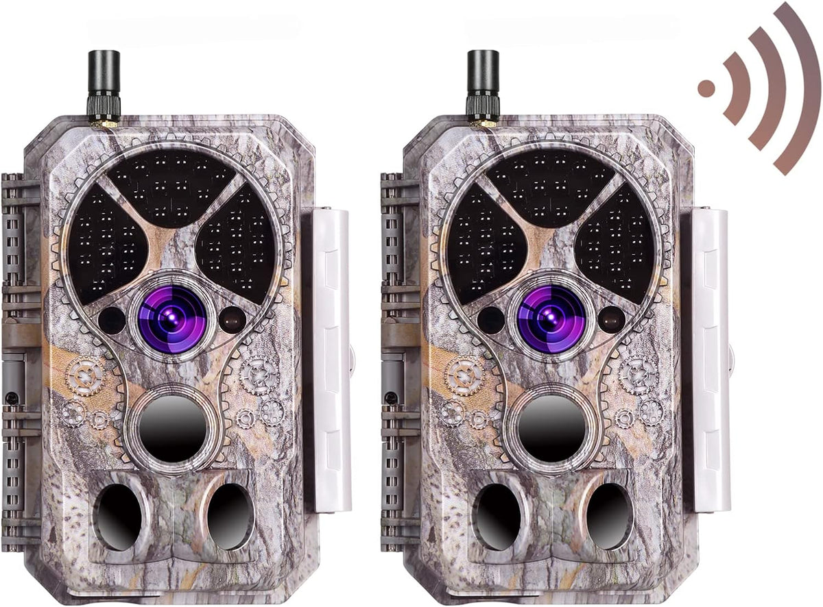 Wireless 32MP 1296P Trail Camera with Night Vision F72721