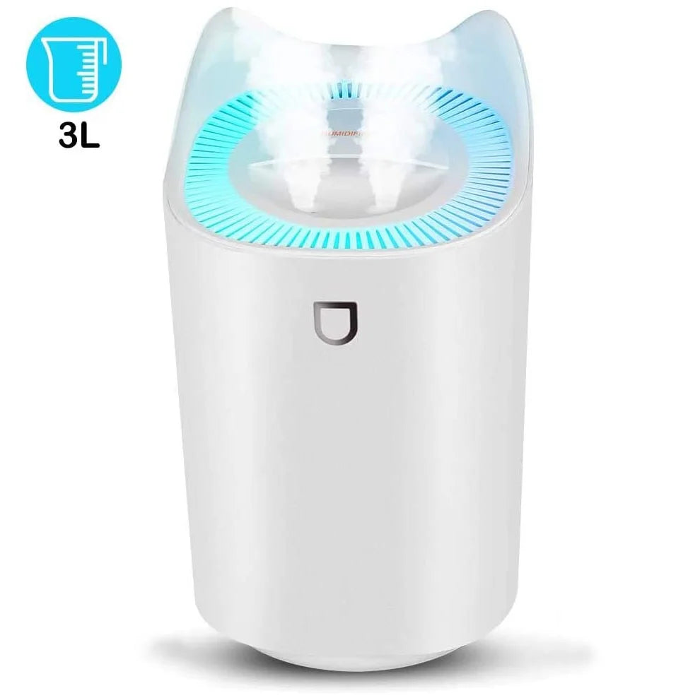 3L Cool Mist Humidifier with 2 Nozzle I340811