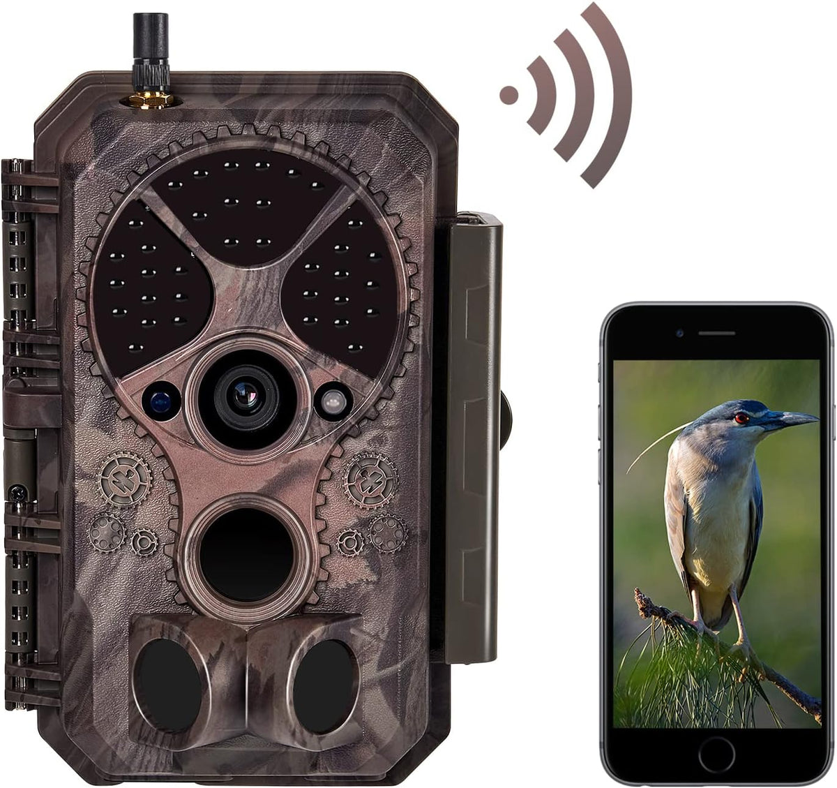 Wireless 32MP 1296P Trail Camera with Night Vision F72721